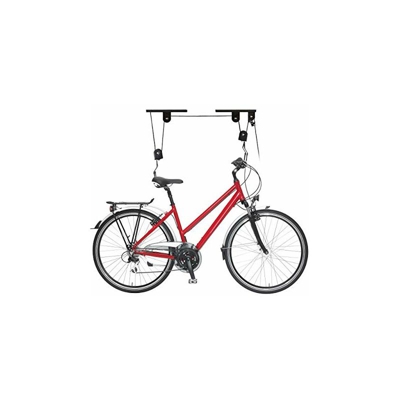 Relaxdays Supporto di Sollevamento per La Bicicletta Porta Bicicletta da Soffitto, 20 Kg di Portata