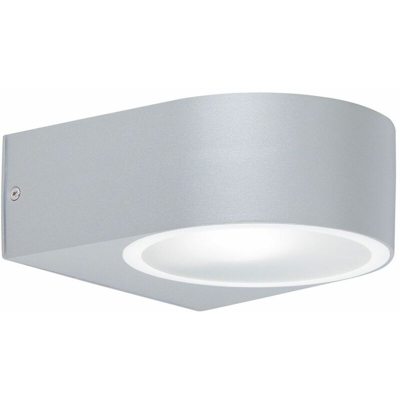 Applique da esterno grigio illuminazione per facciate da giardino ALU Down spotlight apparecchio WOFI 4061.01.50.7000