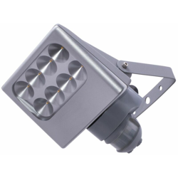 Eco Light - Applique per esterno a LED per esterni ALU faretto per parchi esterni SENSOR apparecchio argento Lutec 6170 -si -pir en oferta