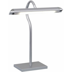da tavolo a LED SMD 5 Watt lettura Beistell lampada da ufficio argento chiaro metallo acrilico Spot ESTO cellulare 720011 en oferta