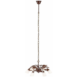 Etc-shop - Lampada a sospensione a soffitto in stile casa di campagna soggiorno sala da pranzo in vetro alabastro lampada a sospensione lucentezza precio