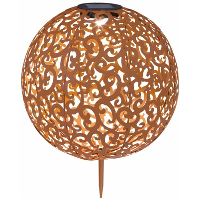Illuminazione a LED solare per esterni Illuminazione da giardino Illuminazione Lampada da parete Lampada a sfera Decor Die Cuts Globo 33744R
