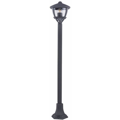 Etc-shop - Lampada da terra per esterni ALU percorsi di illuminazione da giardino lanterna cortile terrazze lampada antracite in un set con