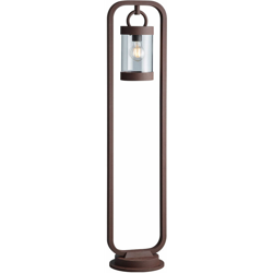 Lampada da terra per esterni illuminazione da terrazza da giardino sensore crepuscolare Lampada da terra ALU ruggine Trio 404160124 - TRIO LEUCHTEN en oferta
