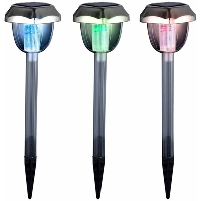 Set di 3 lampada solare lampada esterna lampada del giardino della luce della lampada di illuminazione esterna Globo 33.080-3
