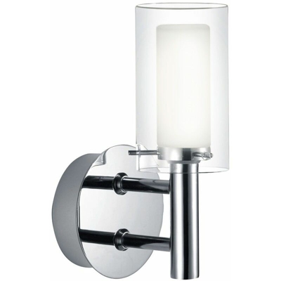 Lampada da parete Outdoor di illuminazione faretti satinato vetro della lampada a luce bianca Eglo 88193