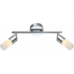Globo - 10 Watt LED di soffitto della luce del punto del riflettore della lampadina Chrome cellulare 56.216-2 en oferta
