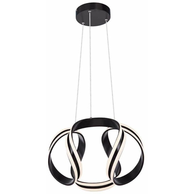Globo - Lampada a sospensione a sospensione a soffitto a LED Lampada da notte in metallo con telecomando dimmerabile