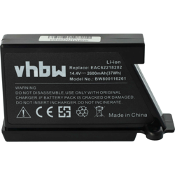 vhbw Li-Ion batteria 2600mAh (14.4V) per robot aspirapolvere home cleaner LG HomBot VR6260LVM, VR62701LV, VR62701LVB, VR62701LVM, VR62701LVMB en oferta