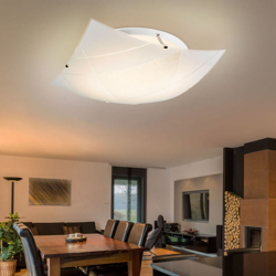 Globo - Plafoniera a LED in vetro con motivi per dormire camera degli ospiti illuminazione faretti luce corridoio 49356-24 características