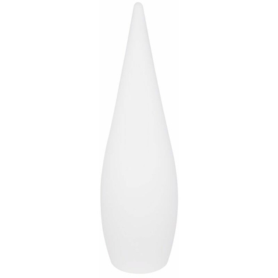 Etc-shop - Lampada da terra per esterno da giardino, faretto da giardino, design a goccia, luce bianca in un set che include lampadine a LED