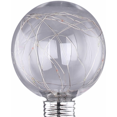 Etc-shop - Set di 3 luci a LED a sfera con illuminazione a sfera a LED RGB percorso da giardino illuminazione per picchi da esterno per esterni in
