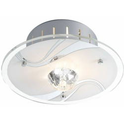 Lampada da soffitto lampada da soggiorno lampada a specchio in vetro lampada da soffitto Esto Diamantis 40105 características