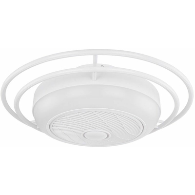 Etc-shop - Ventilatore da soffitto a LED lampada luce diurna telecomando dispositivo di raffreddamento della camera Globo 03616