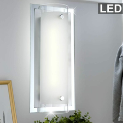 LED 3 Watt parete illuminazione della lampada in metallo cromato lampada dello specchio parete di bordo Globo 48.510-3 precio