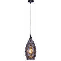 Paul Neuhaus - Lampada a sospensione da soffitto vintage soggiorno illuminazione lampada a sospensione in vetro smoke Paul Neuhaus 8267-25 en oferta