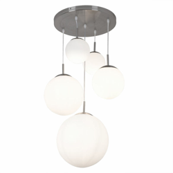 Etc-shop - Lampada a sospensione a sospensione a sfera con design a forma di palla pendente nel set che include lampadine a LED precio