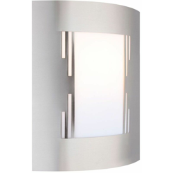 Etc-shop - 9.5 watt LED della parete della luce lampada del giardino della lampada di perforazione in acciaio inox IP44 lampada esterna Globo Orlando precio