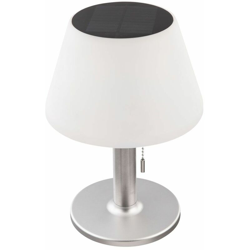 Lampada da tavolo a LED a 2 stadi da esterno SOLAR da giardino in acciaio inox lampada da terrazza faretto interruttore a pulsante lampada da balcone en oferta