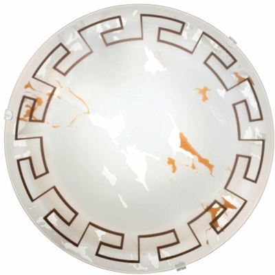 Retro LED faretti a soffitto motivo vetro della lampada sala da parete della stanza della cucina antica luce EEK A + Eglo 93.272