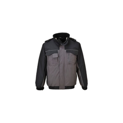 Bomber RS bicolore | Large - BkGrey - NEUTRO (SENZA PERSONALIZZAZIONE) - PORTWEST precio