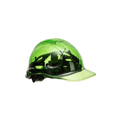 Portwest - Elmetto Peak View Chiusura a Cremagliera | Green - NEUTRO (SENZA PERSONALIZZAZIONE) precio