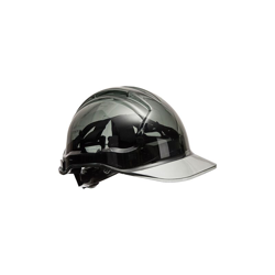 Portwest - Elmetto Peak View Chiusura a Cremagliera | Smoke - NEUTRO (SENZA PERSONALIZZAZIONE) en oferta