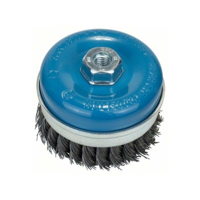Bosch Spazzola a tazza 100 mm, 0,5 mm, M14