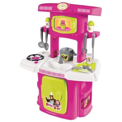 Masha Prima Cucina Con 14 Acces. - Giochi-giocattoli