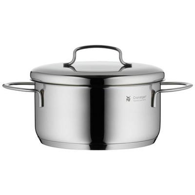 Tegame Con Coperchio Acciaio Inox Cromargan 18/10 Ø 16cm H 12,5cm - Linea Mini