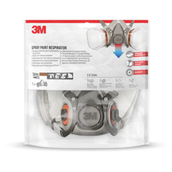 3M 6002C 6002-C Maschera Protettiva, Grigio características