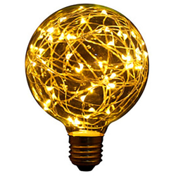 Electro Dh - G125 Lampadina decorativa 3d 4w LED 230vac E27 Oro 81.172/3d/g características