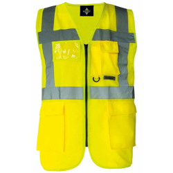 Korntex - Multi Functional Vest - Multi Functional Vest100%P | XL - NEUTRO (SENZA PERSONALIZZAZIONE) - Yellow (G) en oferta
