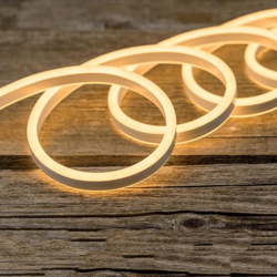 Tubo a 6000 led effetto neon luminoso bifacciale 50m decorazione per interno ed esterno -Luce Fredda - LOTTI IMPORTEX en oferta