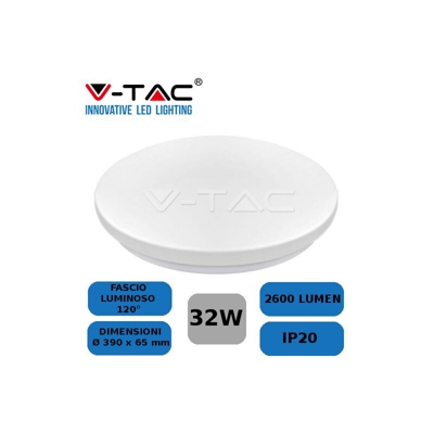 Plafoniera Led 32W Rotonda  - ASIA LED