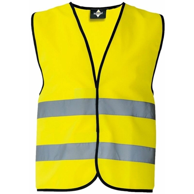 Korntex - Basic Safety Vest - Basic Safety Vest 100%P | XXL - NEUTRO (SENZA PERSONALIZZAZIONE) - Yellow (G)