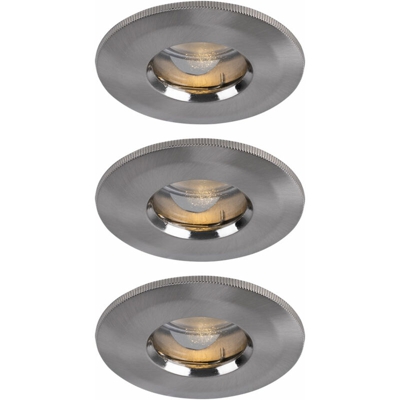Set di 3 LED da incasso macchie di luce a soffitto illuminazione esterna IP65 Bad Paulmann 994,61