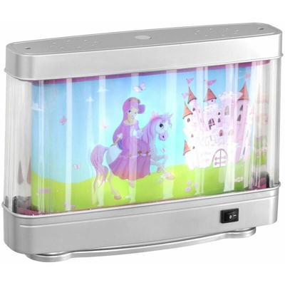 Paul Neuhaus - Lampada led da tavolo principessa illuminazione cameretta bimba ragazza cavallo luci dirette 85205-70