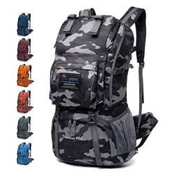 MOUNTAINTOP 40L Zaino Trekking per Donna e Uomo da Viaggio, Zaino Montagna con Copertura della Pioggia per Campeggio Escursione en oferta