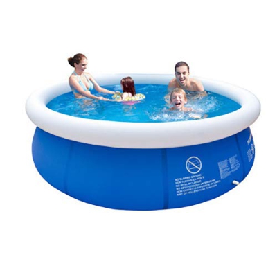 qwqqaq Rotondo Piscina Gonfiabile per Famiglie,Grande Piscina Gonfiabile per I Bambini Adulti,Resistente all'Usura Piscine Paddling,Giardino Piscina F