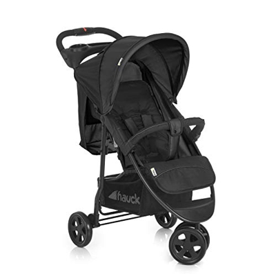 Hauck Citi Neo II Passeggino a 3 Ruote Leggero, 7.5 kg da 0 Mesi a 25 kg, con Porta Bibite e Accessori, Posizione Nanna, Grande Cesto, Tasca nella Cap