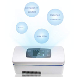 CGOLDENWALL Dispositivo di Raffreddamento Portatile per Insulina 12 ore per Dispositivo di Raffreddamento Intelligente 2-8 ℃ con Caricatore USB per Au en oferta