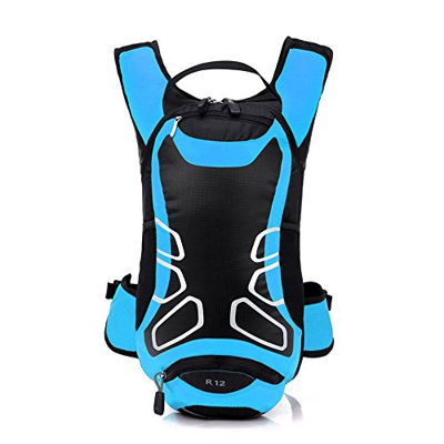 Lixada - Zaino impermeabile 12 l, ultraleggero, adatto per ciclismo, attività outdoor, equitazione, alpinismo, Blau