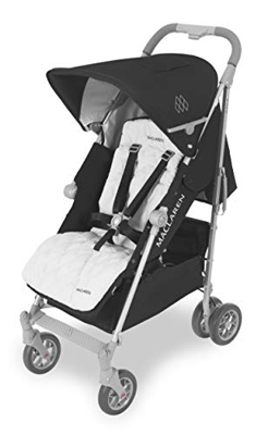 Maclaren Passeggino Techno XLR arc - Il più grande passeggino con chiusura ad ombrello, per neonati fino a 25 kg. Cappottina estensibile, sedile recli