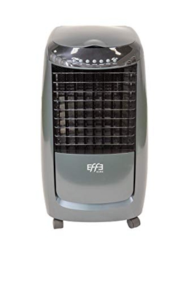 Ventilatore, Raffrescatore Evaporativo, Refrigeratore e Ionizzatore. Potenza 85W. Timer 7,5 ore e serbatorio da 8 litri
