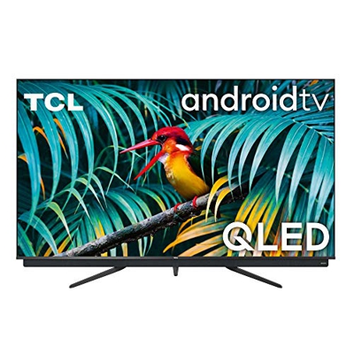 TCL 55C811, 55 pollici QLED TV, 4K Ultra HD, Smart TV con Android 9.0 (Dolby Vision – Atmos, sistema Audio Onkyo, Motion clarity PRO, HDR 10+, Micro d