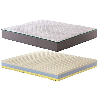 Bedshire Essential Materasso Matrimoniale 160x190 in Memory Foam Ortopedico 23 cm, Fodera Cotone e Tessuto Traspirante, Made in Italy 100%