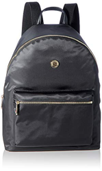 Tommy Hilfiger Poppy Backpack Solid, Borse Donna, Nero, One Size en oferta