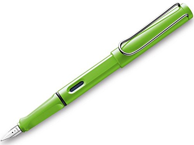 Lamy 1330633 Safari 013 Pennino F Penna Stilografica, Verde