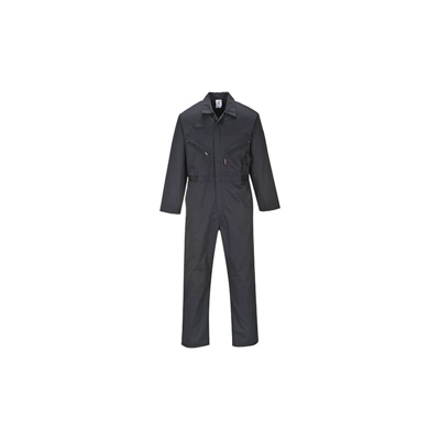 Tuta intera Liverpool con Zip | Black - XXL - NEUTRO (SENZA PERSONALIZZAZIONE) - PORTWEST